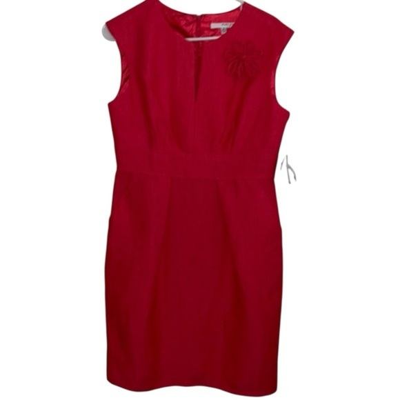 🌹NWT:STUDIO ONE CORAL DRESS - Picture 1 of 4